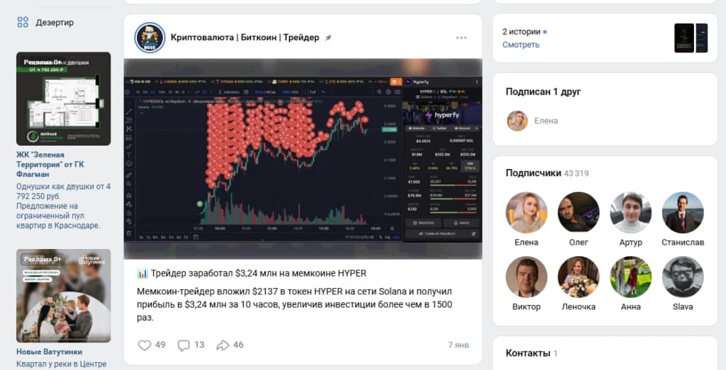 Лучшие креативы для криптовалют